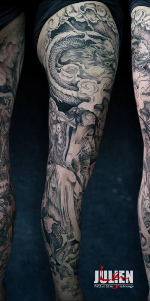 tatouage-dragon-homme-cuisse-frank